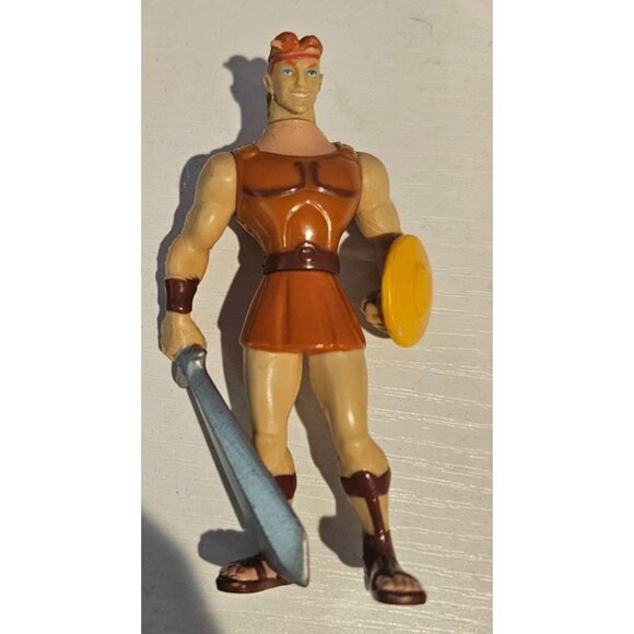 Disney Hercules McDonalds Vintage Happy Meal Toy 1997 Action Figure #3 Vtg - Picture 1 of 5